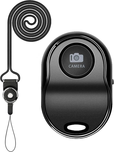 Upgraded Bluetooth 5.0 Remote Shutter For iPhone And Android Cameras Wireless Selfie Button Clicker with lanyard