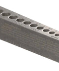 Universal V-Drill Guide For Perpendicular Hole Drilling On Flat Round And Square Materials, seventeen metric drill sizes