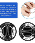 Universal Electric Range Knob Kit Replacement For Ovens And Stoves KN002 RKE fits Whirlpool gas stoves with guide label inlay