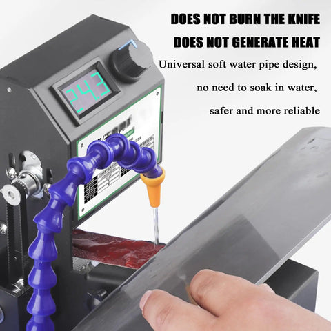 Electric Belt Sander Drill Chuck Adapter Grinder Machine With One Click Adjustment For Knife Sharpening Polishing Wood Stone Plastic Acrylic 0.6-6mm quick change collet system with water pipe and knife.