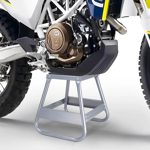 Heavy Duty Motorcycle Panel Stand For Dirt Bikes Maintenance Hoist Lift Jack Removable Trail Motocross Stand With 1000 Lb Capacity And Steel Construction Elevates Bike Up To 15.16 Inches For Easy Lube Storage And Repairs