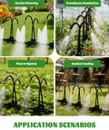 66Ft Drip Irrigation System With 40 Nozzles For Lawn And Raised Bed Automatic Garden Watering Kit in various applications.