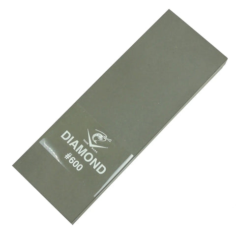 Diamond Whetstone Grit 600 for ceramics carbide stainless steel and hard metals, sharpening stone 8.3 x 2.95 x 0.62 inch