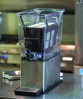Epic 3-Gallon Stainless Steel Cold Brew Coffee Maker and Dispenser System on a kitchen counter
