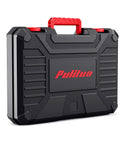 Black toolbox for 149 Piece Home Drill Set With 12V Red Cordless Drill LED Light 21 Plus 1 Torque Settings 19Nm Lightweight Ergonomic Handy Tool Kit In A Durable Toolbox For Women Men DIY Enthusiasts Home Improvement.