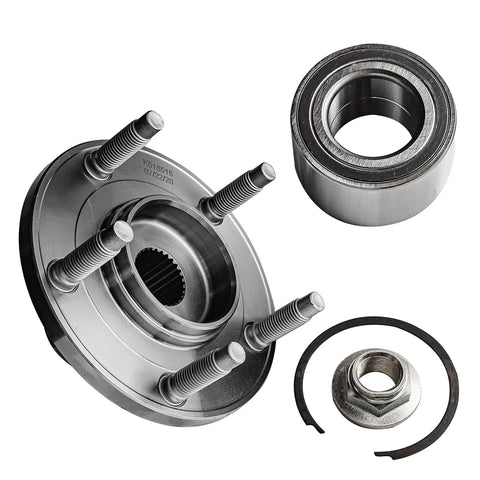 Beefed Up Front And Rear Wheel Bearing And Hub Kit For Ford Escape 2001 To 2012 Mazda Tribute 2001 To 2011 Mercury Mariner 2005