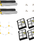 Extractor Roller And Side Brushes With HEPA Filters All In One Replenishment Kit For Roomba 800 900 Series with screws
