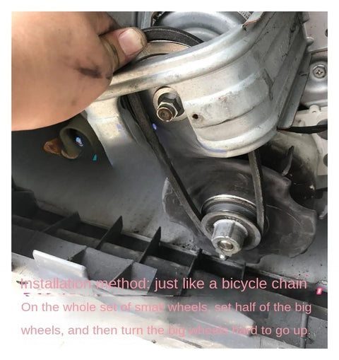 Installation of O 510E Conveyor Belt Accessory For Washing Machines Durable Replacement Part Fits Many Brands Easy Install