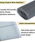 Drainage Floor Mat 3x13 Ft Non Slip Mesh Floor Cover For Wet Areas Pool Garage Patio Garden Restaurant Industrial Use Hollow Hydrophobic Design Drains Water Fast No Water Retention Comfortable Walk Surface