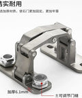 Rock Solid Heavy Duty Invisible Pivot Hinge For Thick Hidden Doors Fire Hydrant Boxes And Pipe Wells Featuring Dang Sturdy 304 Steel Construction supporting 250kg load.