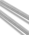 Two Pack M8 X 250mm Fully Threaded Rods 304 Stainless Steel Right Hand Threads Silver Finish Tough As Nails For DIY Projects