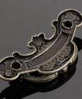 Two Pack Vintage Antique Bronze Drawer Pull Handles For Drawers Jewelry Boxes Cabinets And Furniture Hardware Size 3.03 By 1.22 Inches