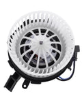 Front Hvac Heater Blower Motor For Audi A4 A5 Q5 S4 S5 Quattro 2008 To 2016 Solid Plug And Play Swap top view with white fan blades