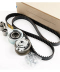 Timing Belt Kit For VW Audi 2.0 TDI EA288 Engine OE 03L198119F Delivers Long Life Minimizes Noise By Resists Heat And Damage Super Long Term Performance Zero Loud Noise Keeps It Running Smooth As Silk. 5-piece set with belt, pulleys, and bolts