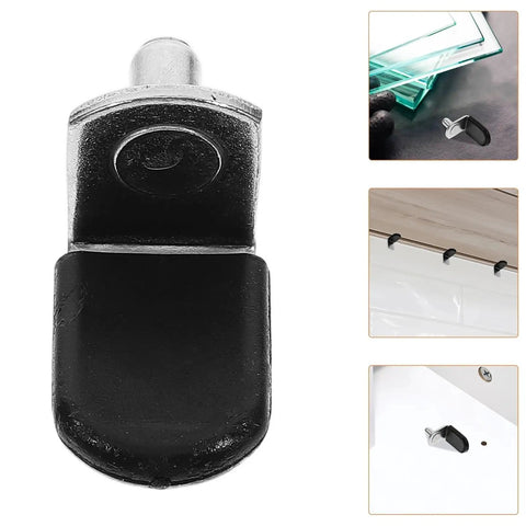 Heavy Duty L Shaped Shelf Supports Pegs With Rubber Sleeves for Kitchen Cabinets Bookcases and Closets 200 300 400 Piece Set