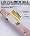Heavy Duty Door Pull Handle Built To Last With Red Bronze Finish showing different material layers and comfortable hand feeling