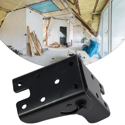 90 Degree Self Locking Folding Hinge For Sofa Beds Cabinets And Tables Space Saver Lift Support Hardware In Silver Durable Steel