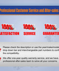 Professional customer service and satisfaction guarantee for Rear Wheel Bearing And Hub Assembly For 4WD And AWD Vehicles