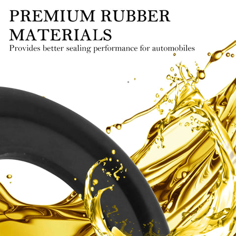 10 Pcs Oil Drain Plug Gasket Set M12 M14 Replacement OEM 12616850 Keeps Oil Leaks Down Seals Tight Secure Washer Compatible With Buick Cadillac GMC Chevrolet For A Tight Leak Free Seal, premium rubber material