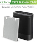 Vital 100 Replacement Filter For Levoit Vital 100 And VAVA VA-EE004 Air Purifier with VAVA VA-EE004 appliance next to filter