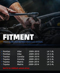 Mechanic working on engine, fitment guide for Toyota Fuel Pump Assembly For Corolla Matrix Vibe 1.8L-2.4L Engines 2009-2019