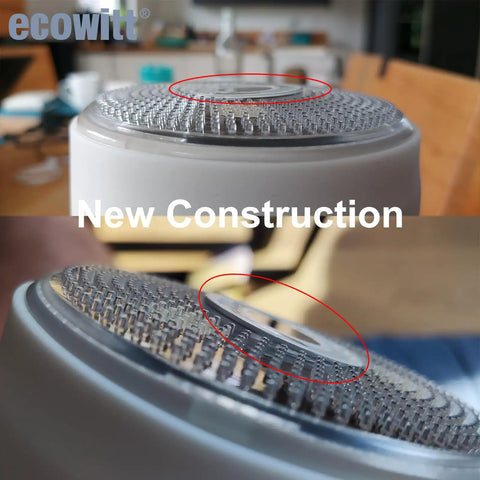 Close-up of the sensor component of All In One WiFi Weather Station Kit With 7.5 Inch Color LCD Console And 7 In 1 Outdoor Sensor Array.
