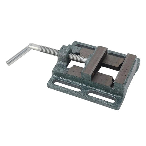 Beefy 3 Inch High Carbon Steel Drill Press Vise with Raised Widened Jaws for Clamping and Woodworking