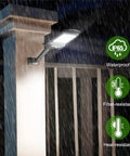 Outdoor Solar Flood Lights 4 Pack Super Bright 1000LM 168 LEDs Motion Sensor Security Lights Waterproof For Deck Fence Patio