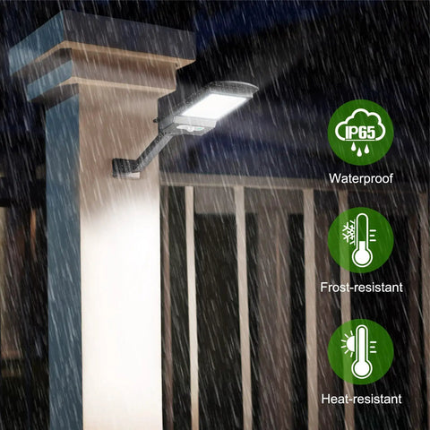 Outdoor Solar Flood Lights 4 Pack Super Bright 1000LM 168 LEDs Motion Sensor Security Lights Waterproof For Deck Fence Patio