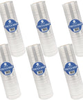Top Tier Six Pack Stretch Film Rolls With Sixty Gauge Thickness And Strong Self Adhesive Grip stacked for secure pallet loads.