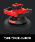 V20 Cordless Buffer Polisher For Car Detailing, 10 Inch Orbital Polisher With Splash Guard Bare Tool Only on display