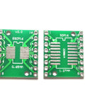 10 Pack DIY SOP16 To DIP16 SMD To DIP Adapter Board Kit With Gold Plated Pins For 0.65mm And 1.27mm Pitch Prototyping Board