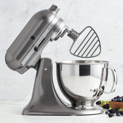 Stand mixer with flat beater attachment for 4.5 to 5 quart tilt head stand mixers replacement pastry beater for creamy batters