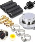 Dial In Your Street Build With This Universal Fuel Pressure Regulator Delivering Steady 1 To 5 Psi Control And A Rock Solid Gauge components kit
