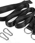 Double Hammock For Two People Outdoor Chill Zone Relaxation setup straps and carabiners for easy hanging