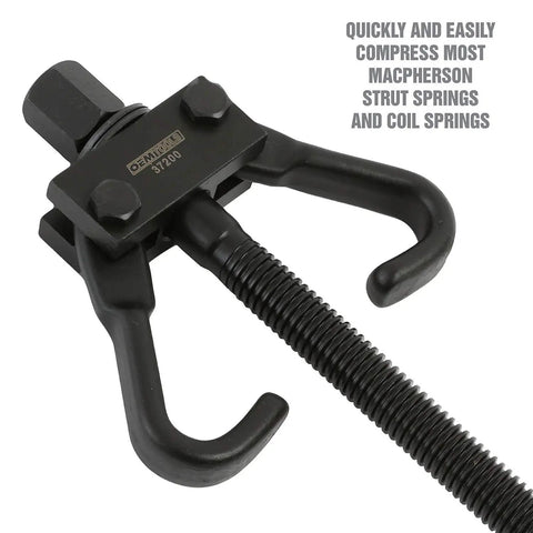 Coil Spring Compressor Tool For Cars And Trucks Easy Removal And Installation With Built In Locking Detent Latches