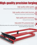 Durable Hand Seamer And Standing Seam Roofing Tool For Metal Roofs And Sheds 1.5 Inch Vertical Tool features high-quality carbon steel.