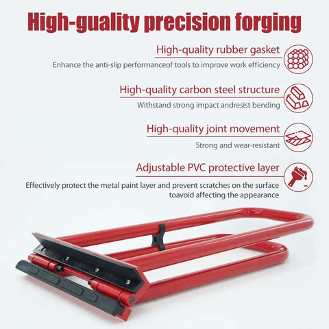 Durable Hand Seamer And Standing Seam Roofing Tool For Metal Roofs And Sheds 1.5 Inch Vertical Tool features high-quality carbon steel.