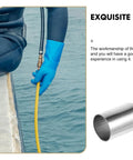 Premium Stainless Steel Hydraulic Hose Crimp Sleeves 100 Piece Kit Heavy Duty Pipe Fittings For Rapid Install Shop Tough Tasks Rock Solid Build For Boss No Bs Leak Proof Gear Up With These Sick Tools Ensure Smooth For Serious Mechanics. stainless steel sleeve on hydraulic hose by water
