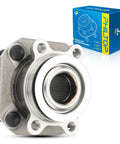 Front Wheel Bearing Hub Assembly 513297 For 2007 To 2012 Nissan Sentra 2.0L, 4 Lug, 1 Piece Direct Bolt On Replacement
