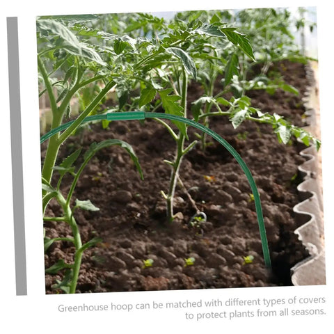 Two Pack Garden Arch Brackets For Plant Support And Frost Cover Pro Grade Outdoor Garden Gear For Climbing Plants And Vining Veggies Easy Setup And Strong Protection For Greenhouses And Balconies