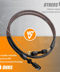 Beefed Up 36 Inch Stainless Braided Throttle Cable For LS1 Engines Chevy 1997 2007 Fits 4.8L 5.3L 5.7L 6.0L LS Swaps Black