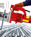 Electric Hydraulic Rebar Cutter 1700W Portable 20mm 25mm Cutting Tool With Storage Box And Adjustable Wrench Heavy Duty