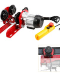 Beefy Electric Trolley For Power Hoist, 1 Ton Capacity, 2204 Lbs Load, Fits 2.68 To 4.33 In I Beam, Overhead Trolley For PA600-PA1000 Hoists