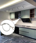 Heavy Duty 304 Stainless Steel Cabinet Door Restraint Cables Set Of 20 Comes Loaded With All Mounting Screws for kitchen installation.