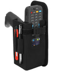 Universal Barcode Scanner Holster With Open Face Access, Belt Loop And Clip Attachment, Secure Pouch For Gun Grip Scanners