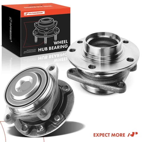Two Rear Wheel Bearing And Hub Assembly Set Direct Fit For Jeep Cherokee KL Series 2014 2022 And Chrysler 200 2015 2017 FWD Only