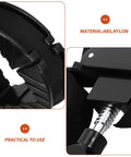Close-up of Right Angle Woodworking Clamp with Strong Clamping Power, made of ABS and nylon, showing bolt and structure details.