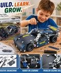 Boy assembling Metal Racing Car Kit With 207 Pieces And Real Tools For A Hands On STEM Build Your Own Race Car For Boys 8 12 Teens