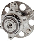 Rear Wheel Hub And Bearing Replacement Kit For 2006 2011 Honda Civic ABS LX DX GX 2 Piece Set Direct Fit With Rear Left And Right Hubs 5 Bolt Pattern Encoder ABS Flange 4 Bolt Square No Fuss Install